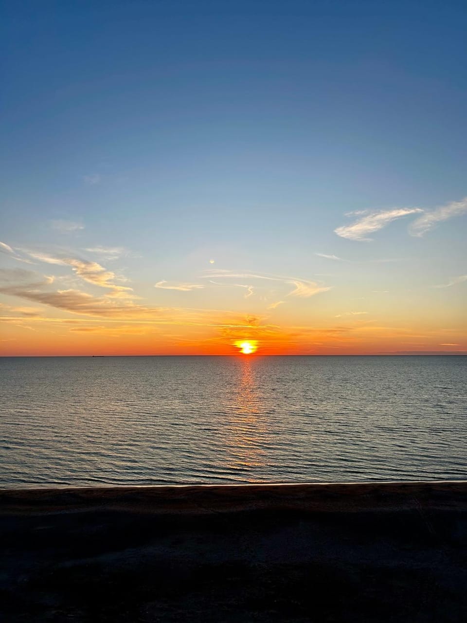 Sea view, Sunset