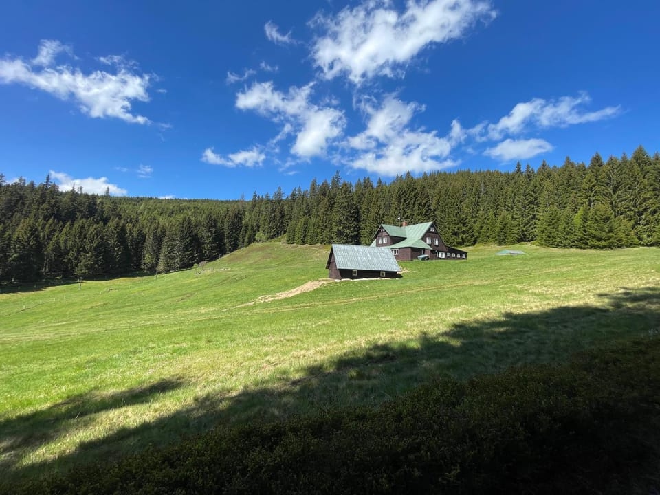 Spring, Day, Natural landscape, Mountain view