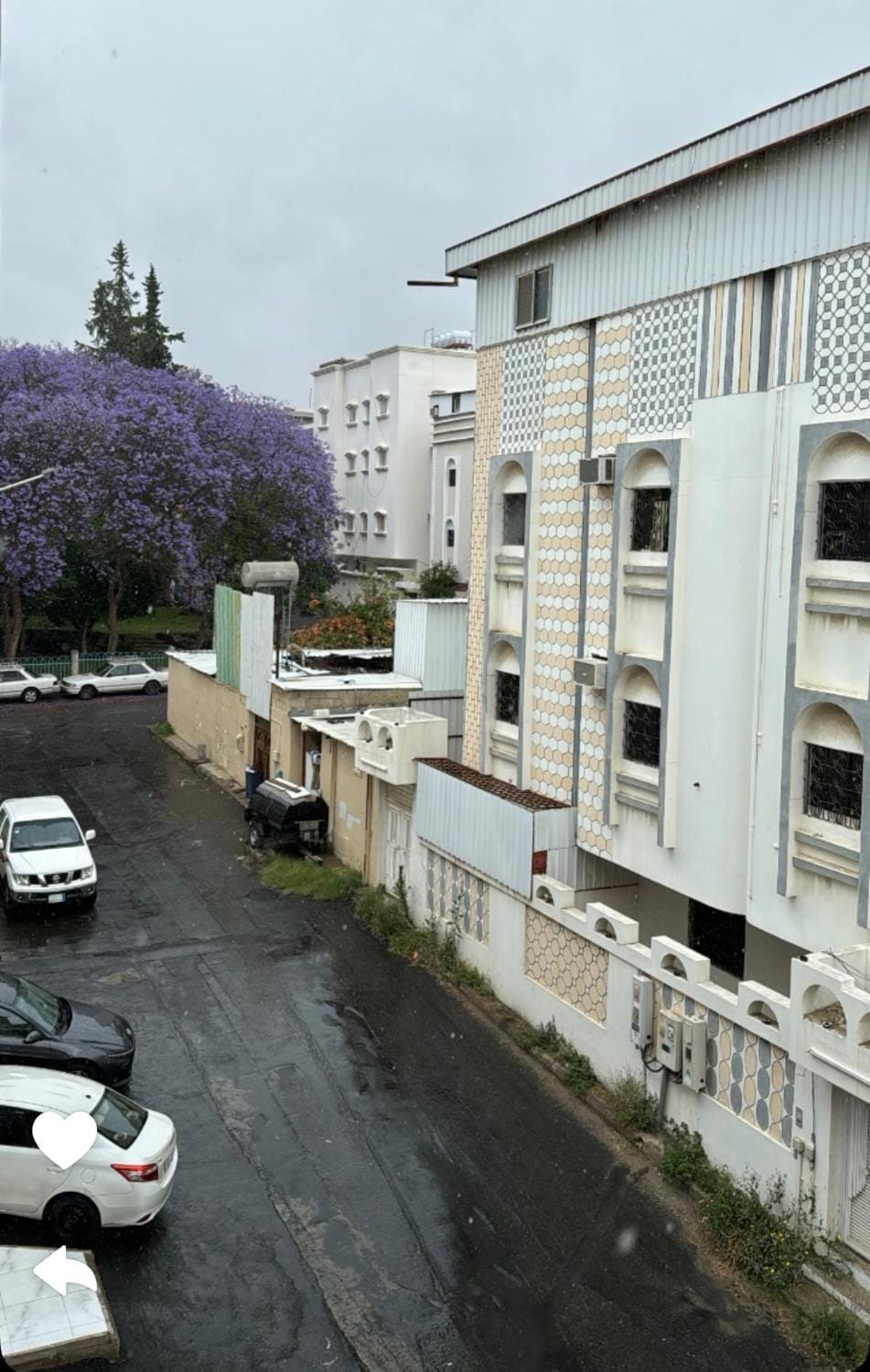 Quiet street view