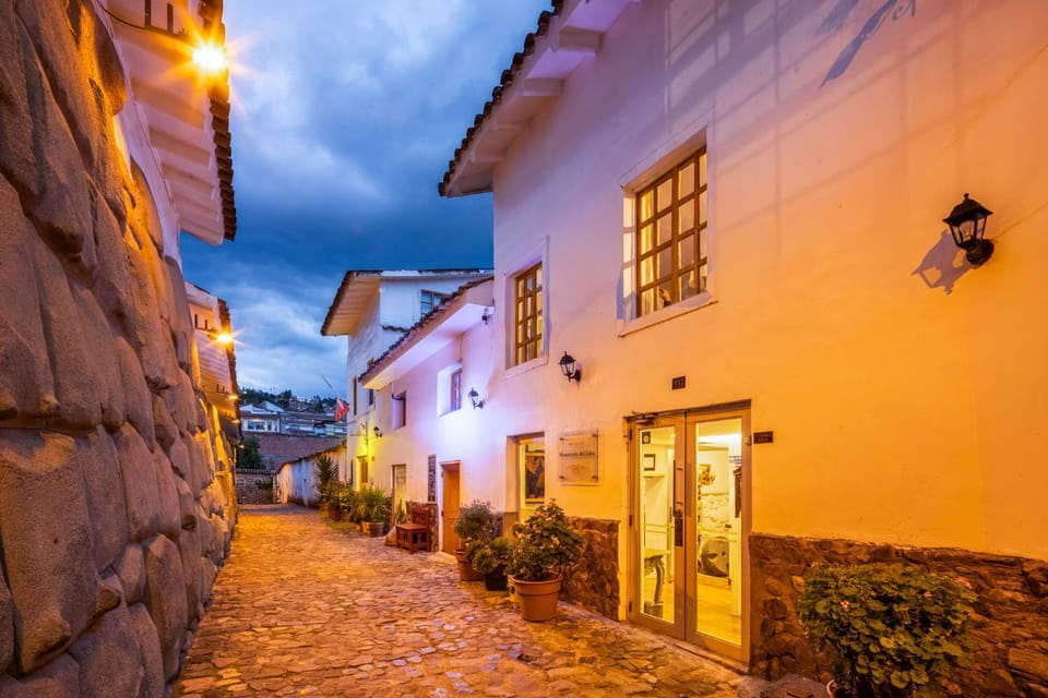 Property building, Night, Street view