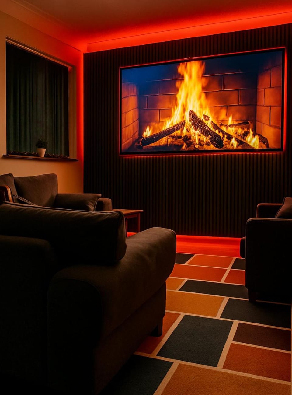 Communal lounge/ TV room, TV and multimedia, Living room