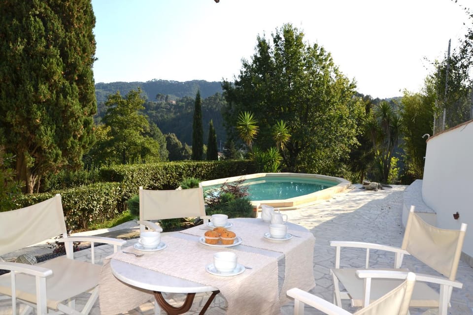 Mountain view, Pool view