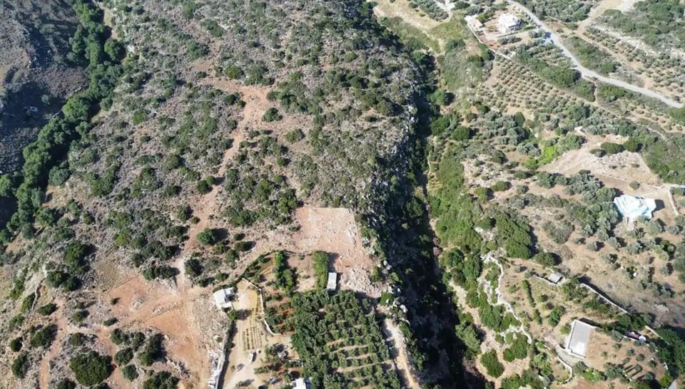 Spring, Day, Natural landscape, Bird's eye view, Mountain view
