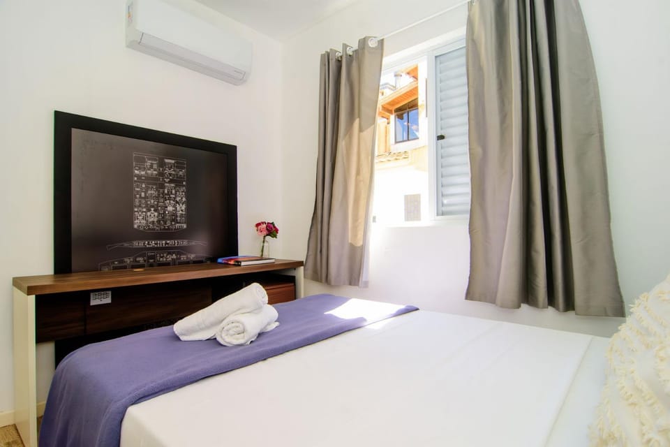 Apto Romântico & Completo na Av. dos Búzios MA9524 Apartment in Florianopolis