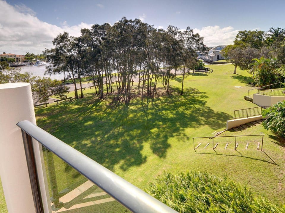 Garden view, River view