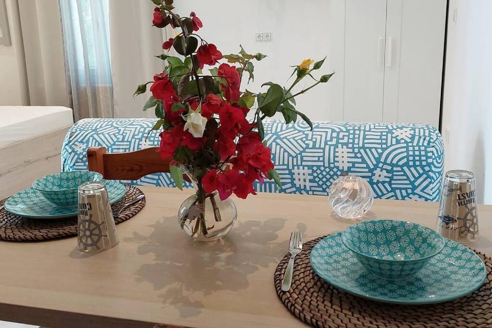 Seaside cushy studio Apartment in Paros