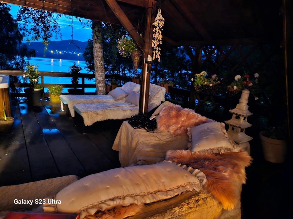 Patio, Night, Natural landscape, View (from property/room), Balcony/Terrace, Seating area