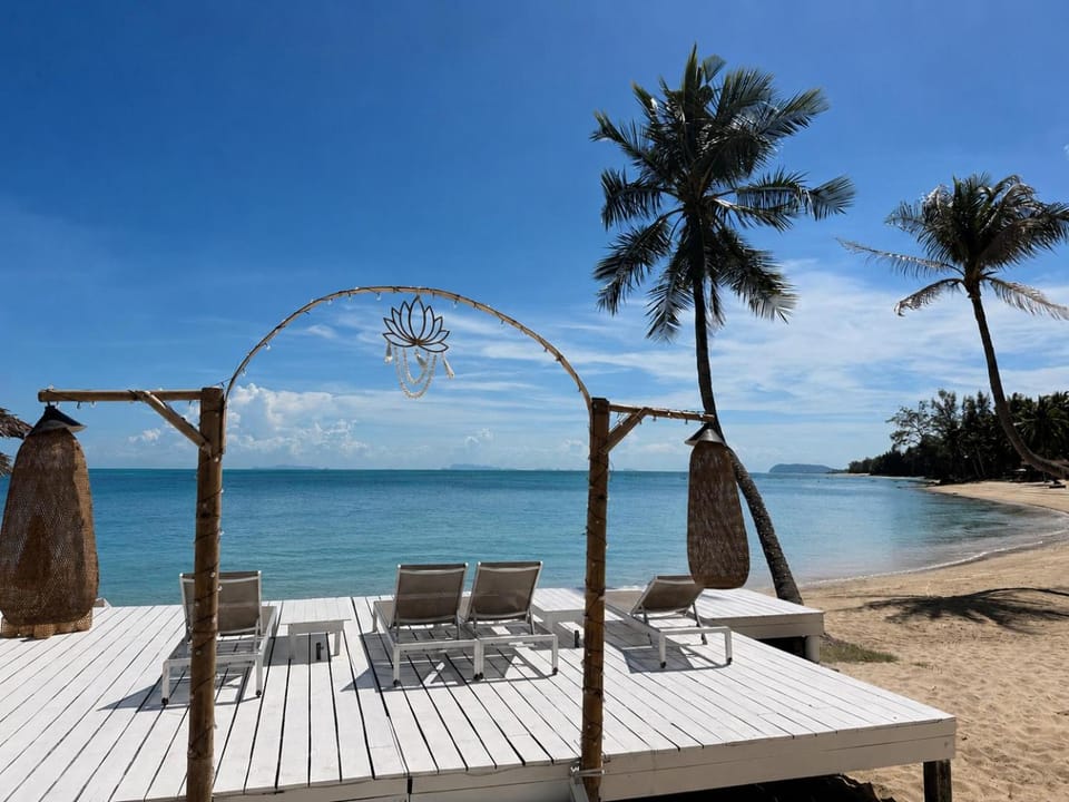 Day, Natural landscape, View (from property/room), Beach, Sea view, Time of day, sunbed