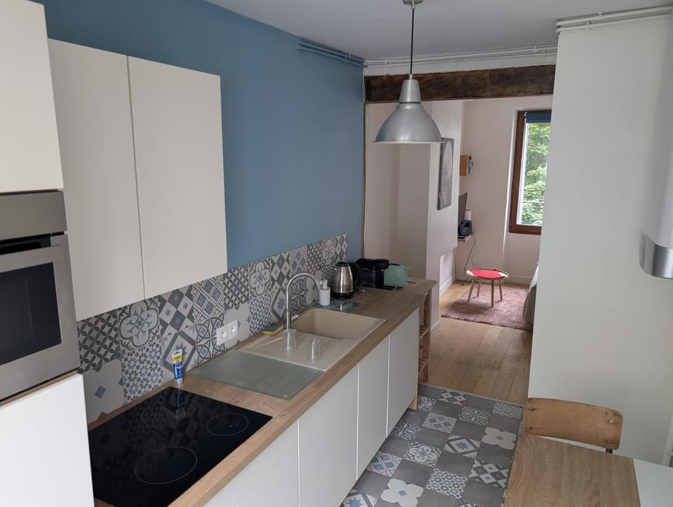 Studio Paris buttes Chaumont Apartment in Paris