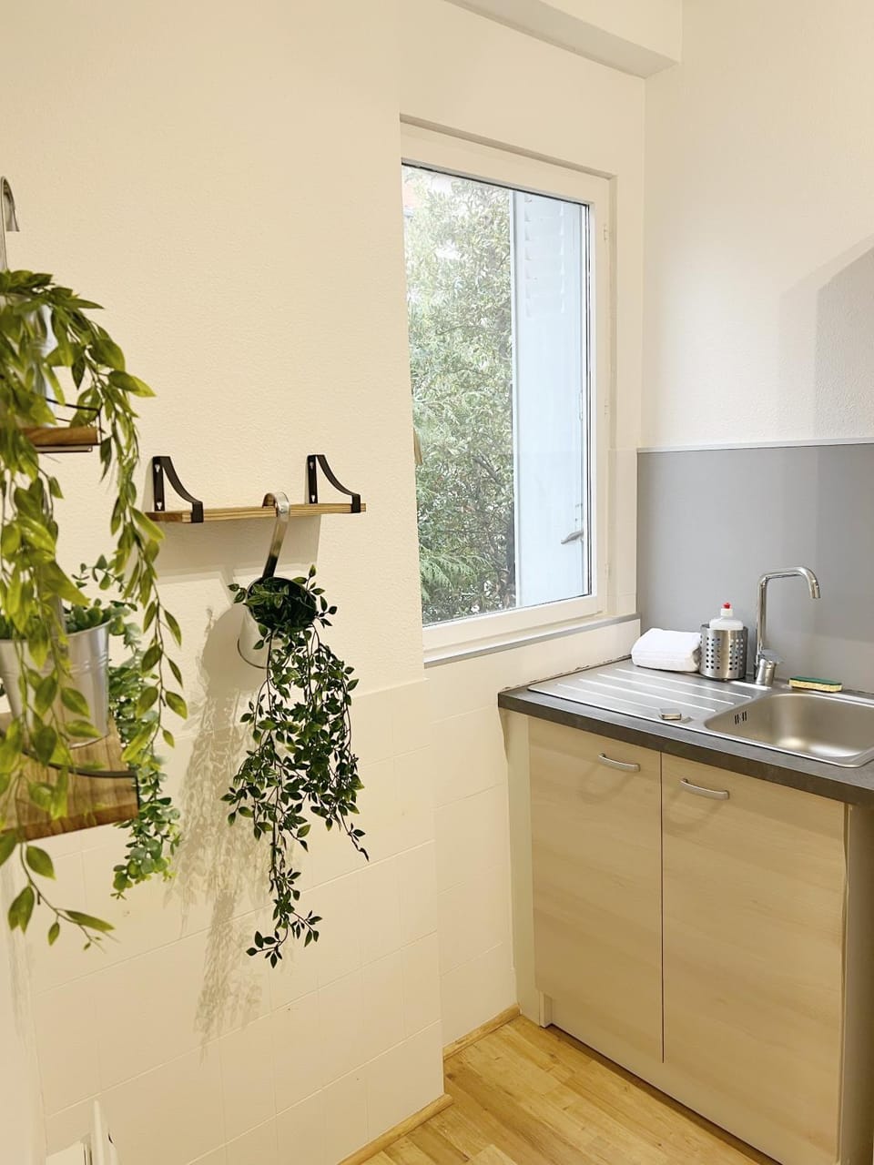 Kitchen or kitchenette, kitchen