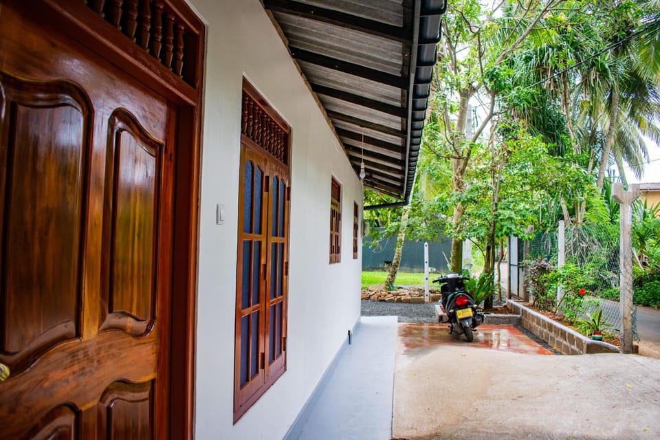 Property building, Garden view
