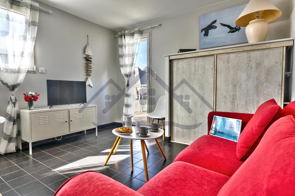 LocaLise - C80 - L'escale - Au 1er étage de plain pied - Wifi inclus - Draps inclus - Animaux bienvenus Apartment in Finistere