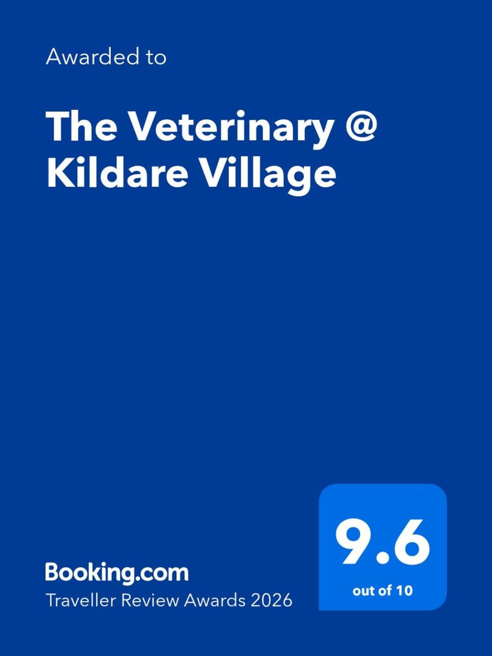 The Veterinary @ Kildare Village Apartment in Ireland