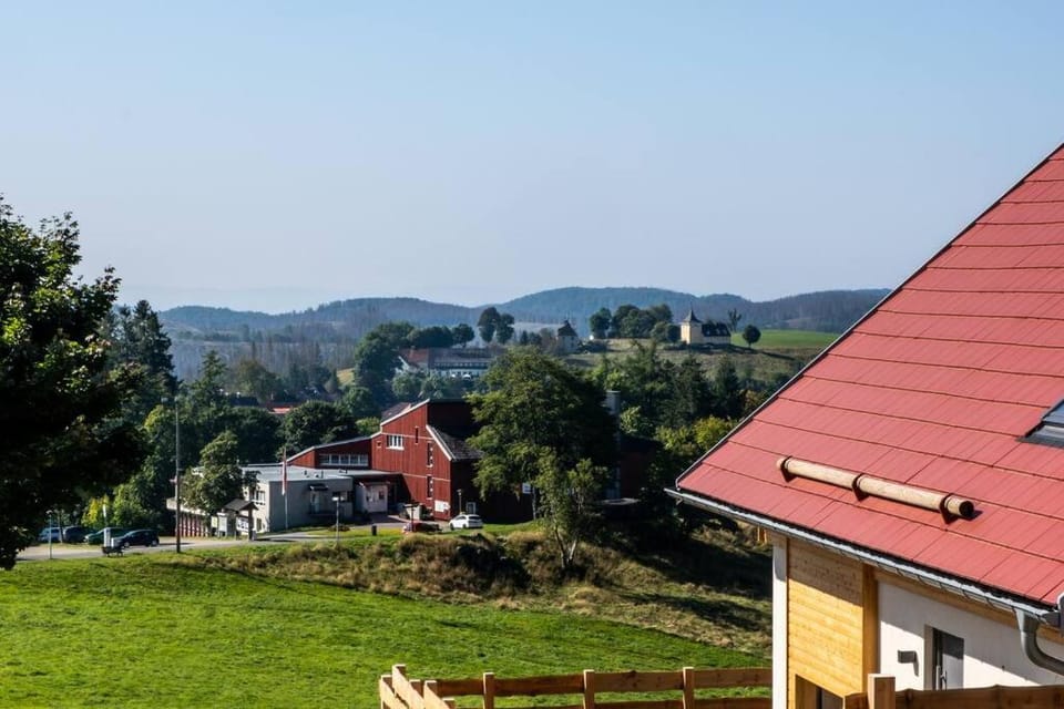 Property building, Neighbourhood, Natural landscape, Mountain view