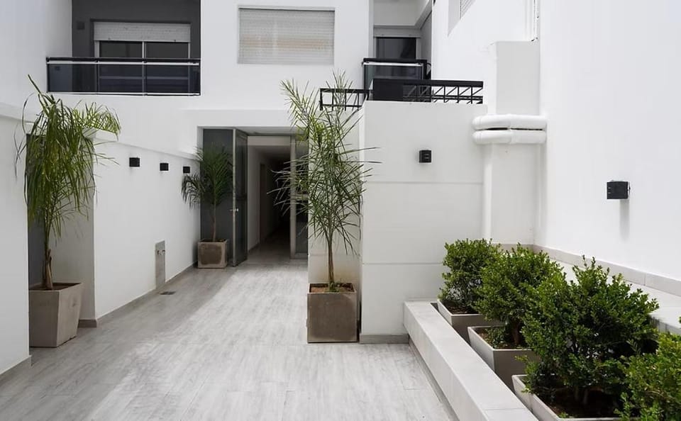 Property building, Patio