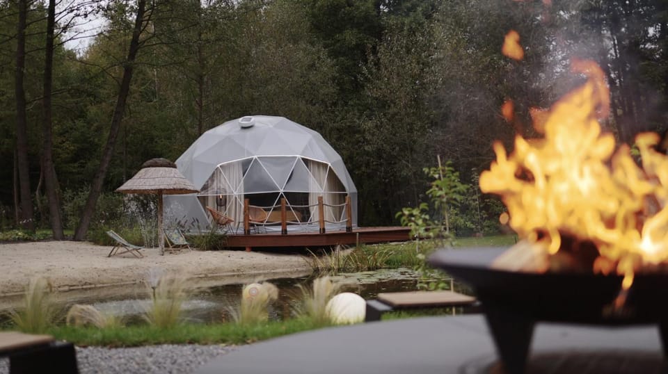 Natural landscape, BBQ facilities