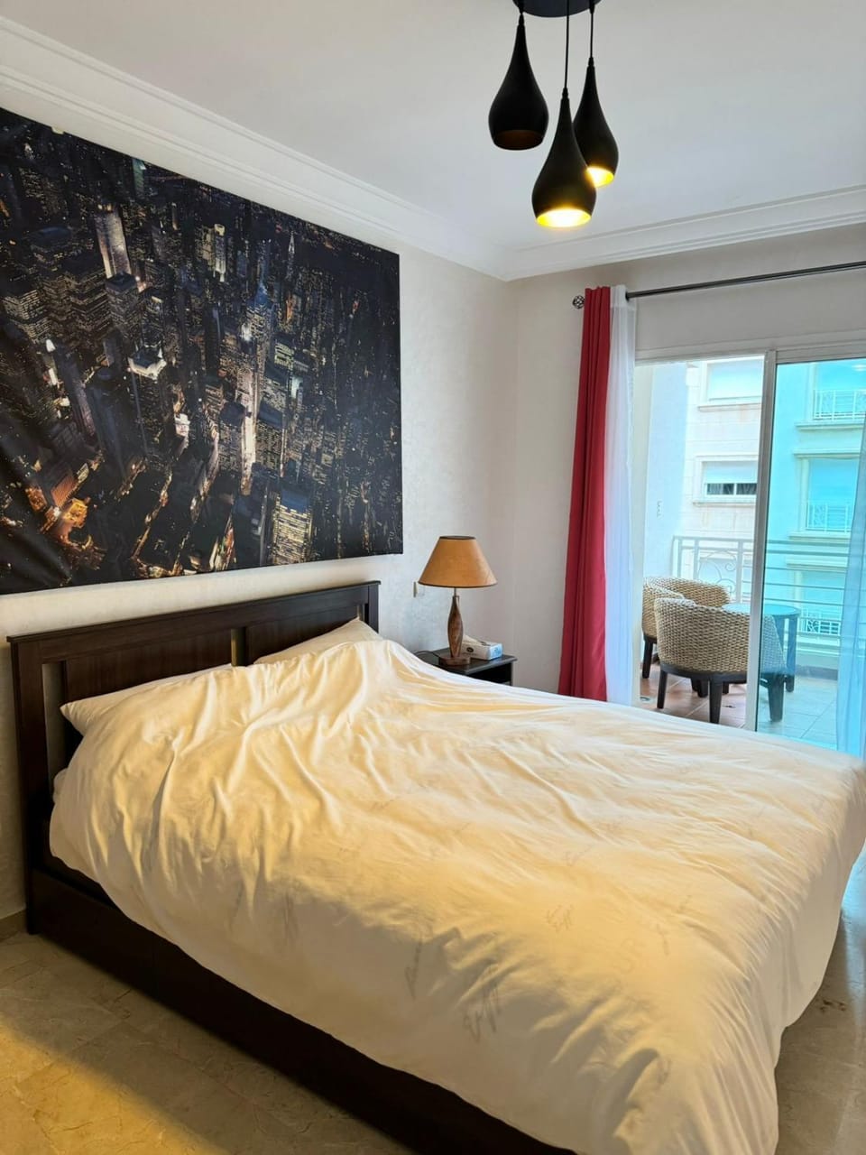 Studio cozy totalement refait avec toutes les commodités necessairessitué au parc de Mohammedia Apartment in Mohammedia