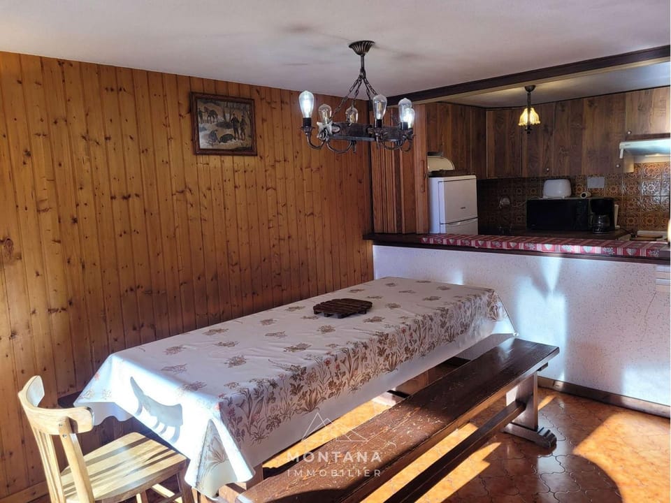 Grand T3 + mezzanine pour 6 pers, balcon exposé Sud - FR-1-458-192 Apartment in Le Grand-Bornand