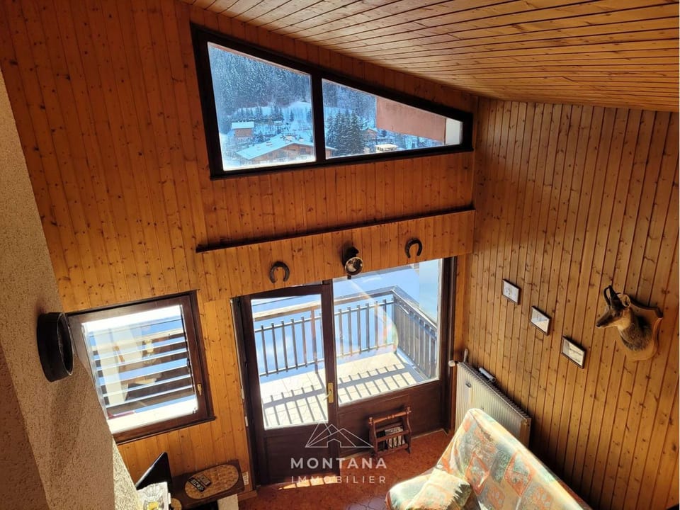 Grand T3 + mezzanine pour 6 pers, balcon exposé Sud - FR-1-458-192 Apartment in Le Grand-Bornand