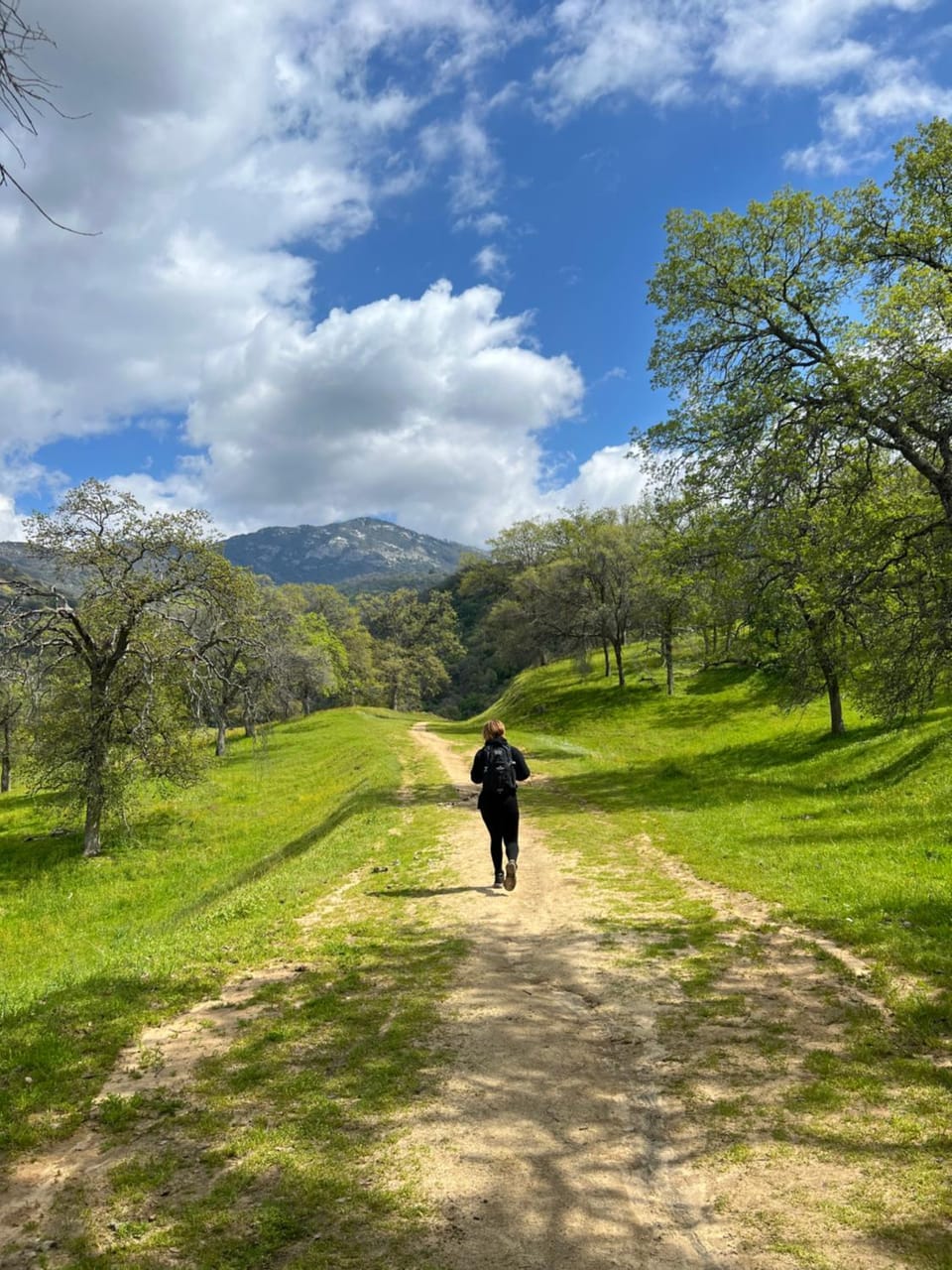 Spring, People, Natural landscape, Mountain view