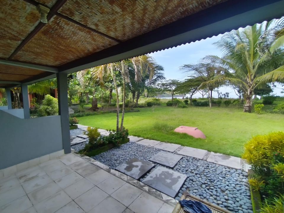 Patio, Day, Garden, Garden view