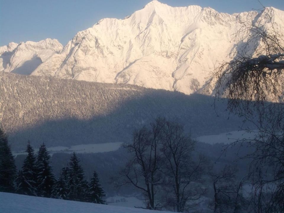 Day, Natural landscape, Winter, View (from property/room), Mountain view