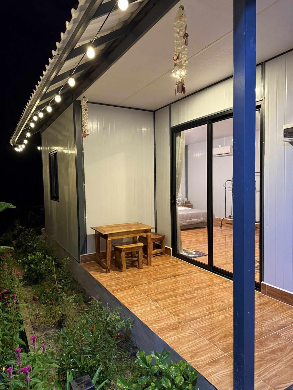 Property building, Garden view