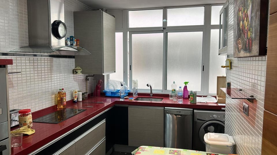 Kitchen or kitchenette, dishwasher, minibar, pet friendly, stove, washing machine