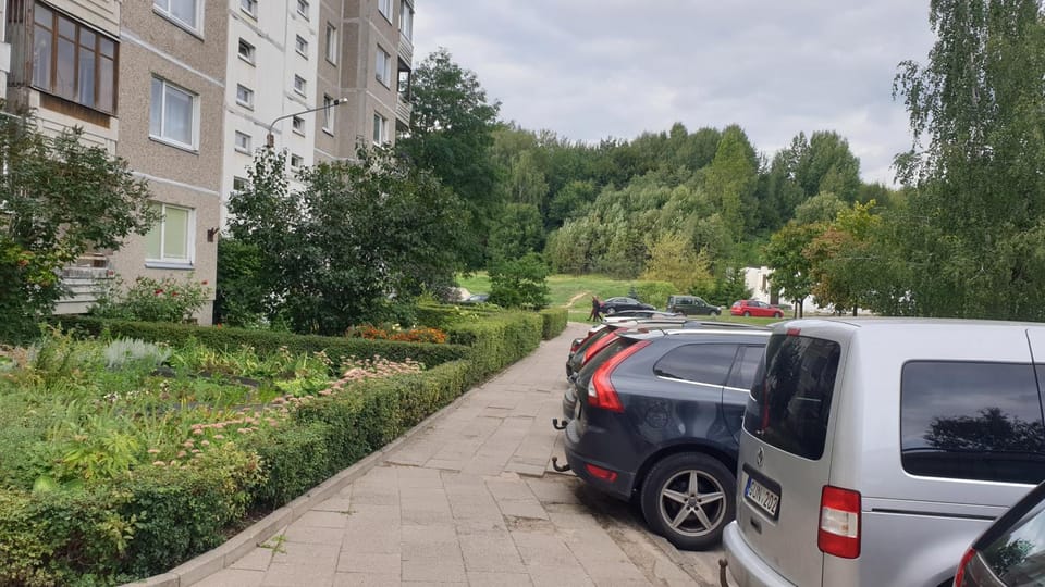 Natural landscape, Parking