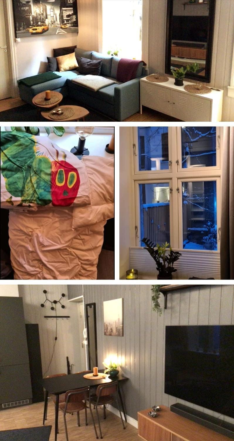 Kitchen or kitchenette, Living room