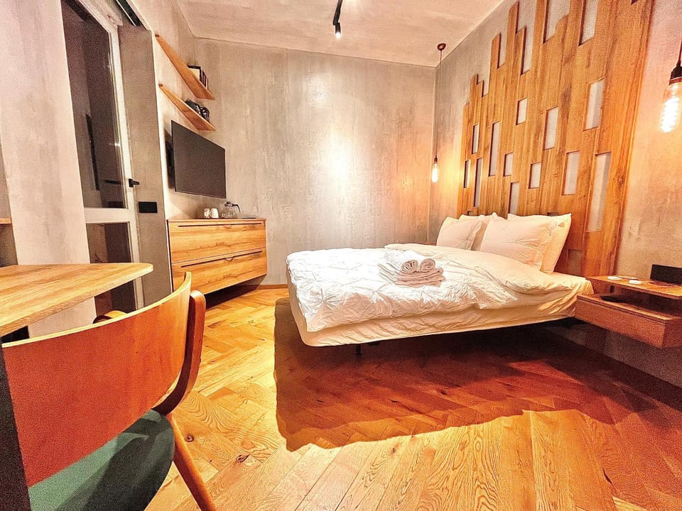 Terrace View Downtown Studio Apartment in Bucharest