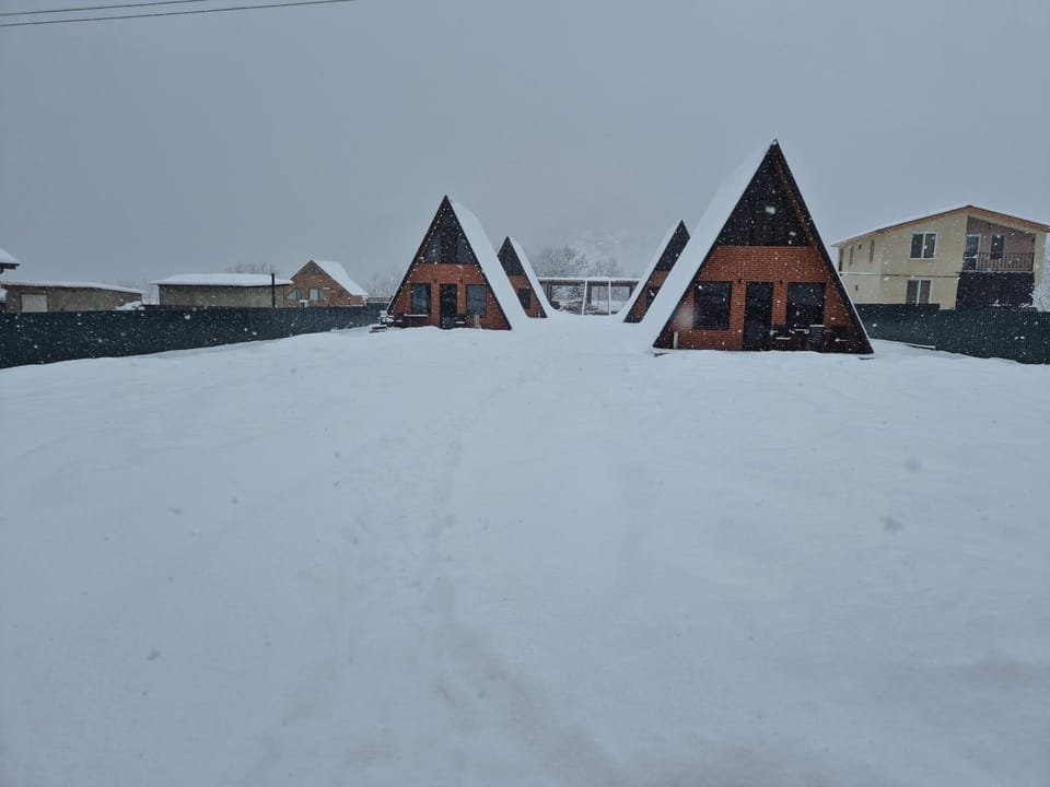 Property building, Day, Winter