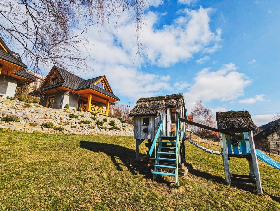 Property building, Natural landscape, Children play ground, Garden, Garden view, children