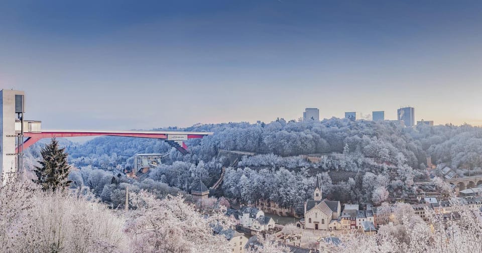 Day, Natural landscape, Winter, City view
