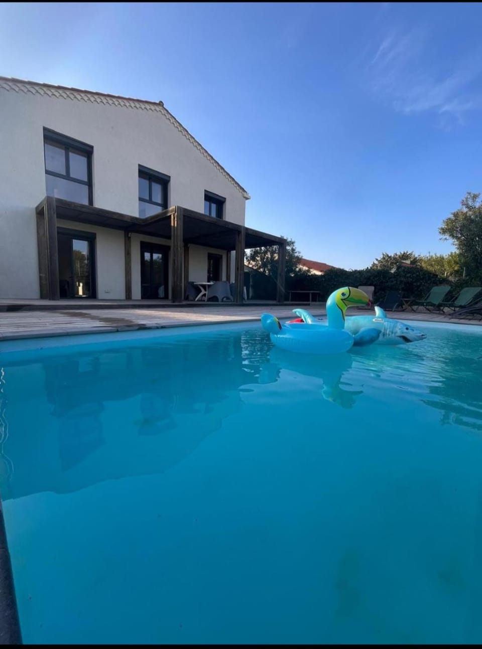 Piscine privative, CLIM, WIFI, plage au bout de la rue, 5min à pied, 6 couchages, bel appartement rdc Apartment in Le Barcarès
