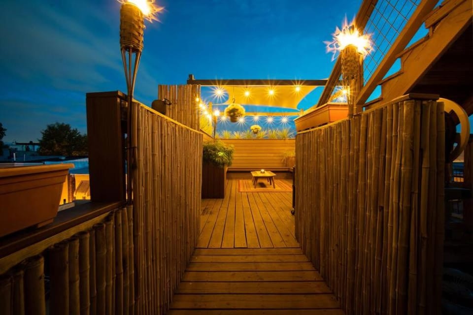 Double Decker Roofdeck Gorgeous View in Passyunk Apartment in Philadelphia