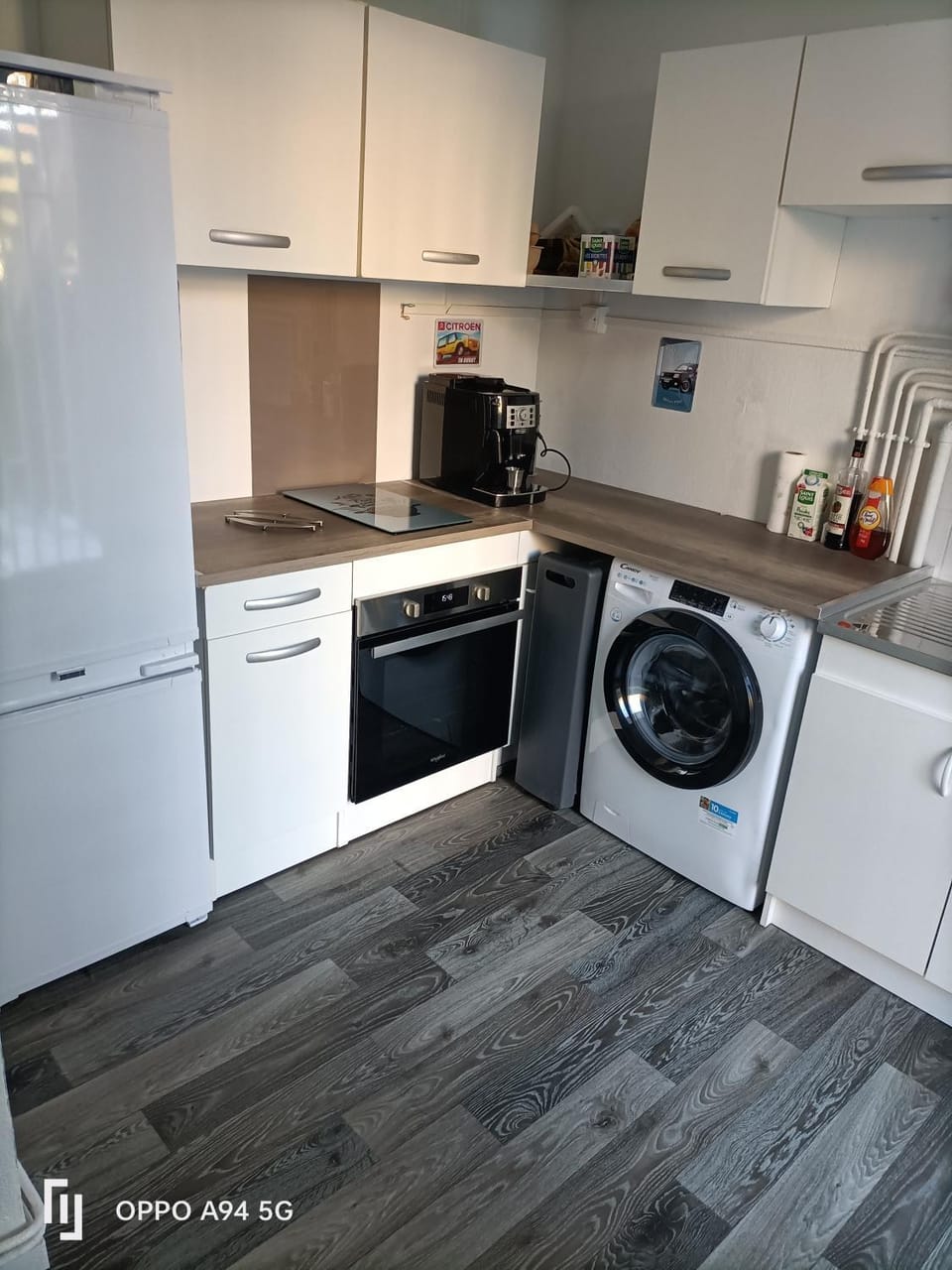 Coffee/tea facilities, Kitchen or kitchenette, minibar, stove, washing machine