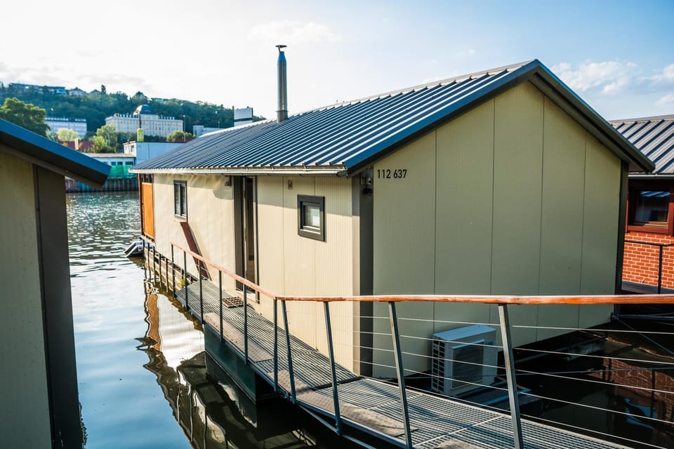 Property building, Day, River view