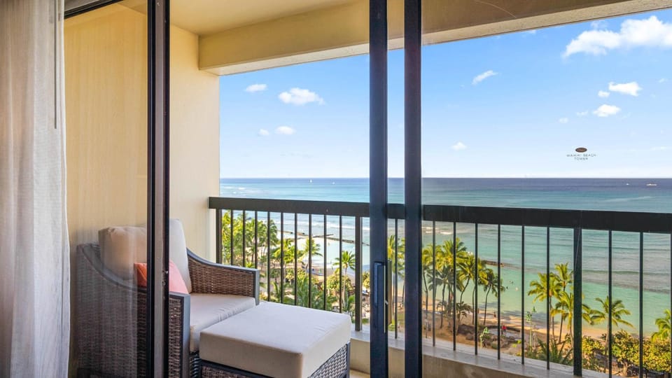 Bedroom, Sea view