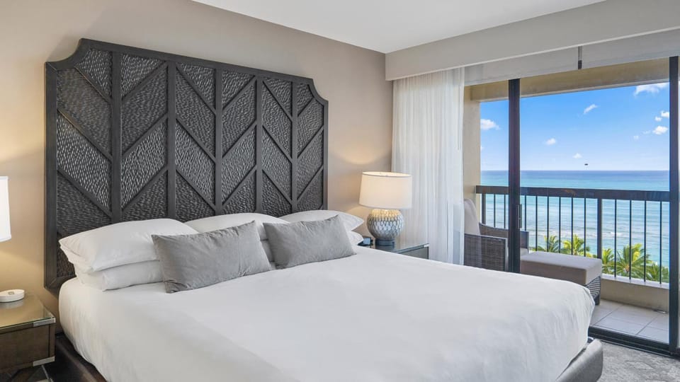 Bedroom, Sea view