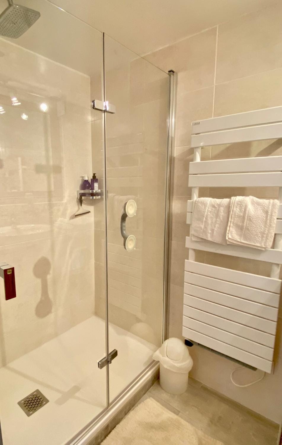 Shower, Bathroom, towels