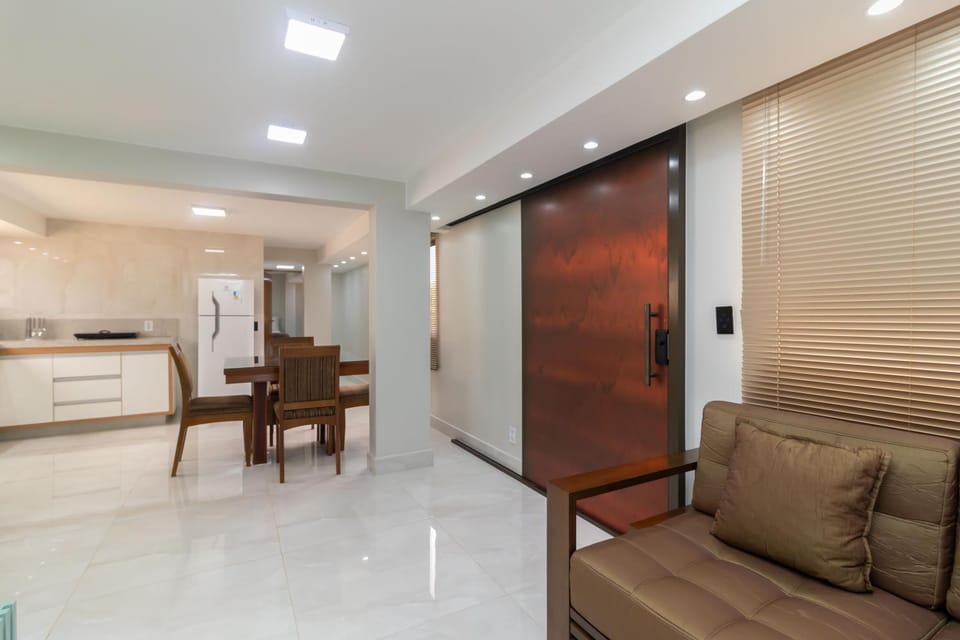 Kitchen or kitchenette, Living room, Seating area
