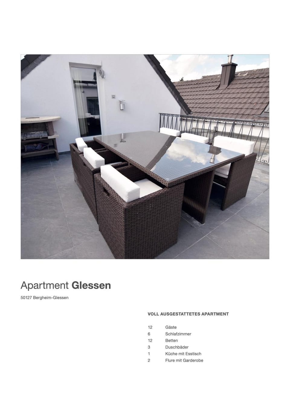 Property building, Seating area