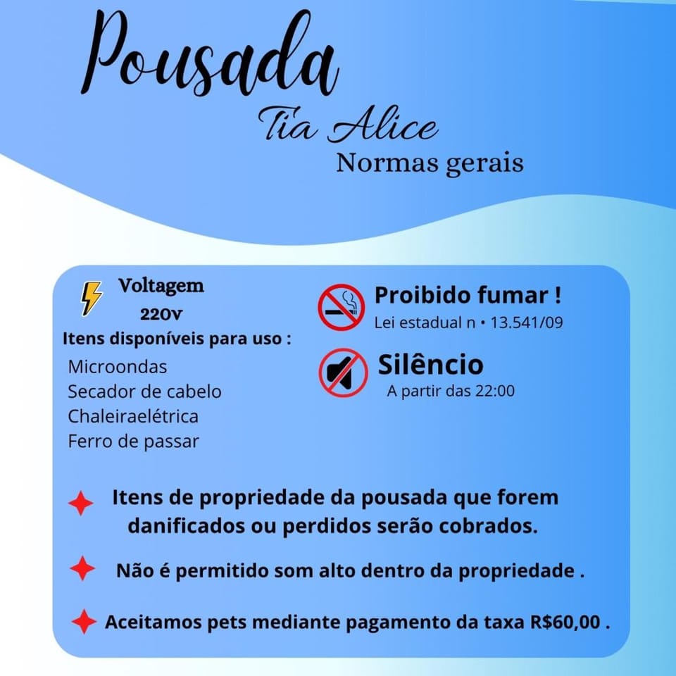 Pousada Tia Alice Vacation rental in Penha