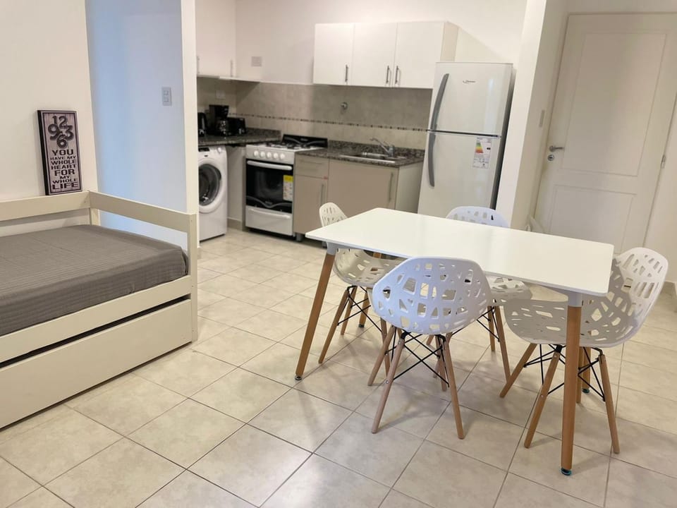 Kitchen or kitchenette, Living room, Photo of the whole room, Dining area