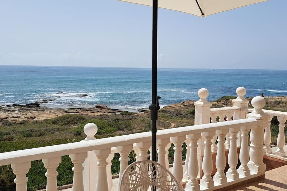 Natural landscape, View (from property/room), Balcony/Terrace, Balcony/Terrace, Sea view