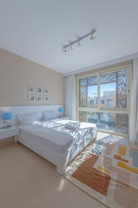 Beach-Inspired 1BR in Mangroovy, El Gouna. Sea & Pool Apartment in Hurghada
