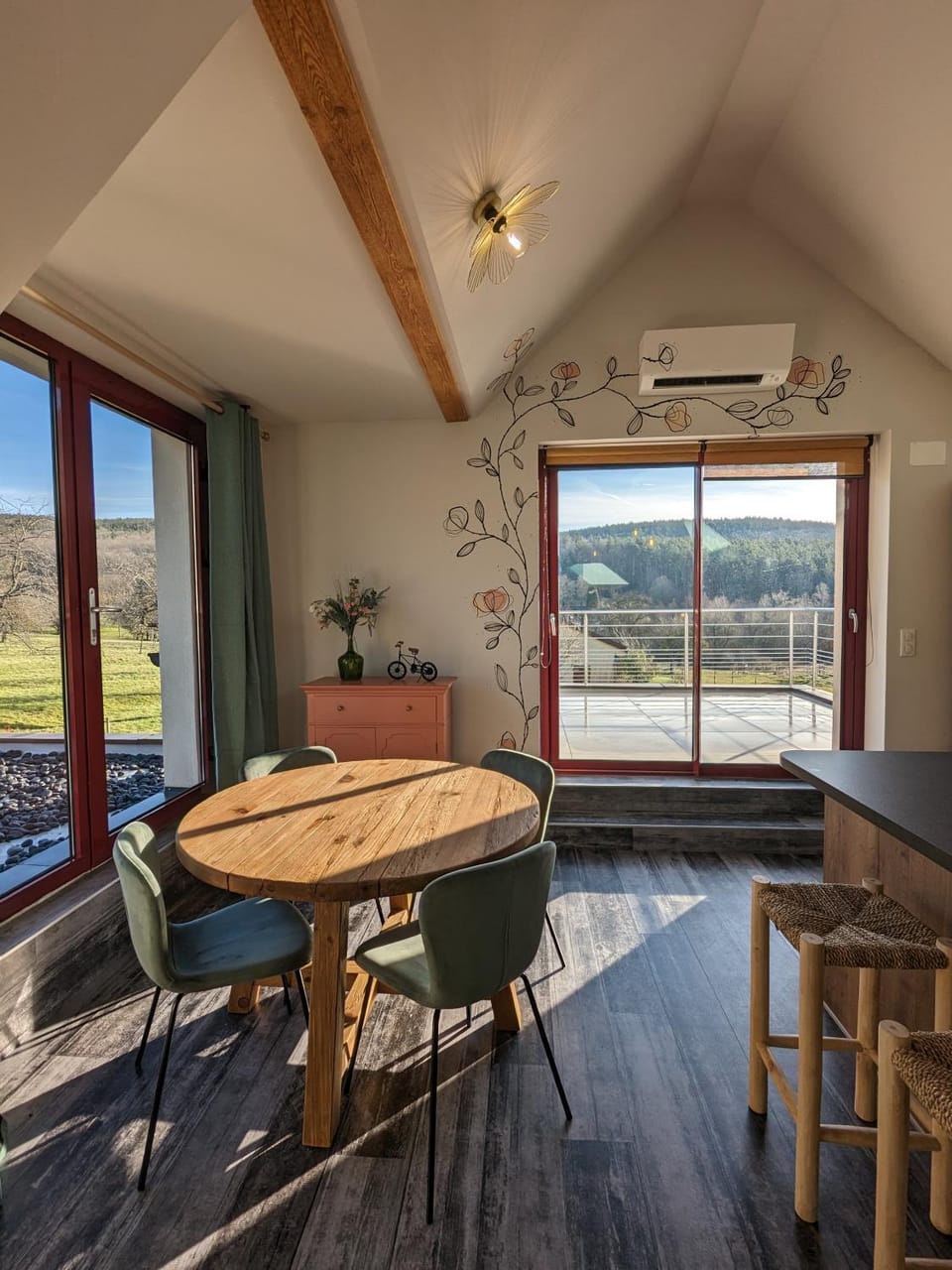La Rose des Vents - Appartement avec Terrasse, Piscine et Parking Apartment in Vosges