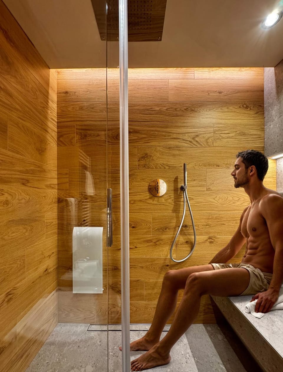 Shower, Sauna, Bathroom