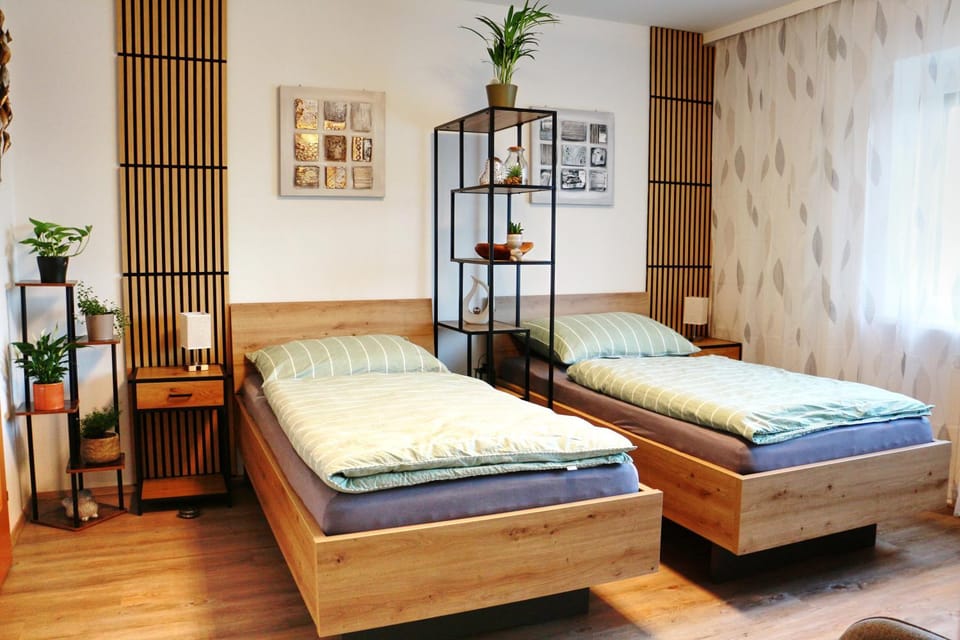 Photo of the whole room, Bedroom